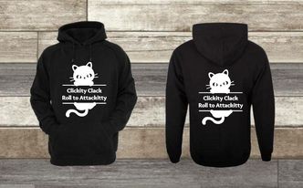 Clickity Clack Nerdy Cat