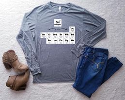 Dungeons & Dragons Style Periodic Table Shirt