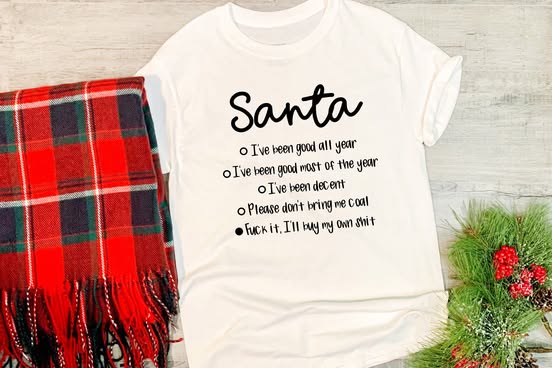 Dear Santa Check List
