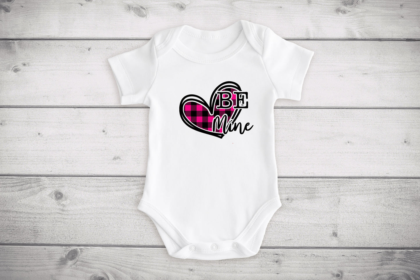 Be Mine with Patterned Heart