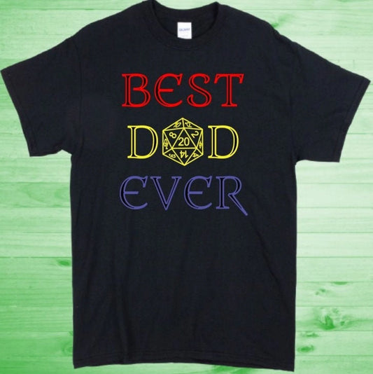 Best Dad Ever Dungeons and Dragons Style
